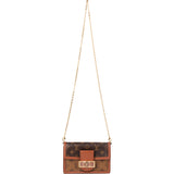 Louis Vuitton Canvas Monogram Dauphine Wallet On Chain Crossbody Bag