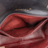 Chanel Quilted Lambskin 24K Gold Single Flap Crossbody Bag