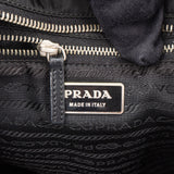 Prada Black Nylon Triangle Shoulder Bag
