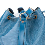 Louis Vuitton Bleu Epi Leather Sac Noe Petit Shoulder Bag