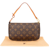 Louis Vuitton Canvas Monogram Pochette Accessoire Handbag