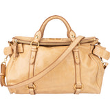 Miu Miu Classic Leather City Handbag