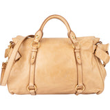 Miu Miu Classic Leather City Handbag
