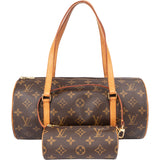 Louis Vuitton Canvas Monogram Papillon Set Handbag