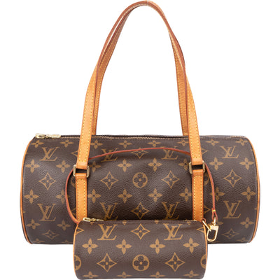 Louis Vuitton Canvas Monogram Papillon Set Handbag