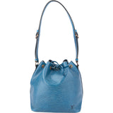 Louis Vuitton Bleu Epi Leather Sac Noe Petit Shoulder Bag