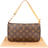 Louis Vuitton Canvas Monogram Pochette Accessoire Handbag
