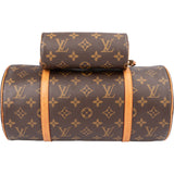 Louis Vuitton Canvas Monogram Papillon Set Handbag