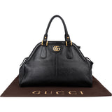 Gucci Black Leather Re(Belle) Handbag