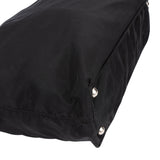Prada Black Nylon Triangle Handbag