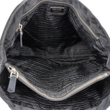Prada Black Nylon Triangle Handbag