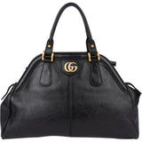 Gucci Black Leather Re(Belle) Handbag