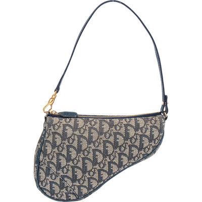 Christian Dior Trotter Monogram Mini Saddle Handbag