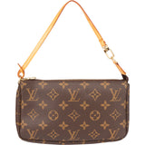 Louis Vuitton Canvas Monogram Pochette Accessoire Handbag