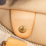 Louis Vuitton Damier Azur Monogram Speedy 25 Handbag