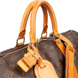Louis Vuitton Canvas Monogram Keepall 45 Bandouliere