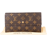 Louis Vuitton Canvas Monogram Sarah Wallet