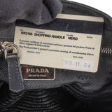 Prada Black Nylon Triangle Handbag