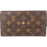 Louis Vuitton Canvas Monogram Sarah Wallet