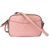 Gucci Pink GG Monogram Guccissima Crossbody Bag