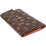 Louis Vuitton Canvas Monogram Sarah Wallet