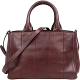 Prada Bordeaux Leather City Handbag