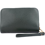 Louis Vuitton Green Taiga Leather Baikal Clutch