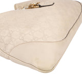 Gucci Leather GG Monogram Jackie Handbag