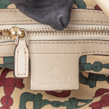 Gucci Leather GG Monogram Jackie Handbag