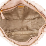 Prada Quilted Pink Leather City Handbag