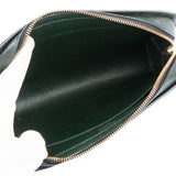 Louis Vuitton Green Taiga Leather Baikal Clutch