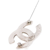 Chanel Silver Pearl Brooch