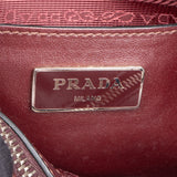 Prada Bordeaux Leather City Handbag