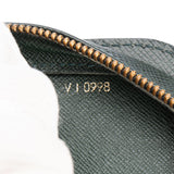 Louis Vuitton Green Taiga Leather Baikal Clutch