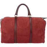 Christian Dior Suede Monogram Boston 40 Duffle Bag