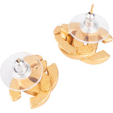 Chanel Mini Flower Emaille Earrings