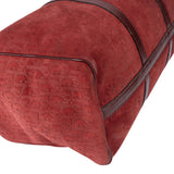 Christian Dior Suede Monogram Boston 40 Duffle Bag