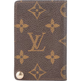 Louis Vuitton Canvas Monogram Porte Carte Credit Cardholder