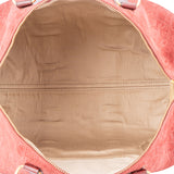 Christian Dior Suede Monogram Boston 40 Duffle Bag