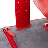 Louis Vuitton Rouge Epi Leather Rouleau Jewelry Clutch