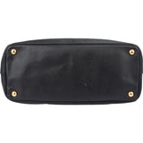 Prada Black Saffiano Leather Galleria Handbag