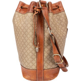 Celine Maccadam Monogram Bucket Shoulder Bag