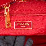 Prada Bicolor Saffiano Leather Galleria Handbag