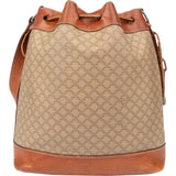 Celine Maccadam Monogram Bucket Shoulder Bag