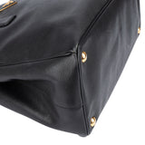 Prada Black Saffiano Leather Galleria Handbag