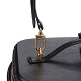 Louis Vuitton Noir Epi Leather Nice Vanity Handbag