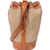 Celine Maccadam Monogram Bucket Shoulder Bag