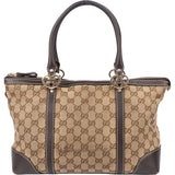 Gucci GG Monogram Twin Heart Handbag