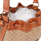 Celine Maccadam Monogram Bucket Shoulder Bag