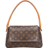 Louis Vuitton Canvas Monogram Looping PM Shoulder Bag